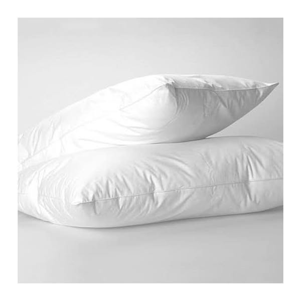 plain white pillows